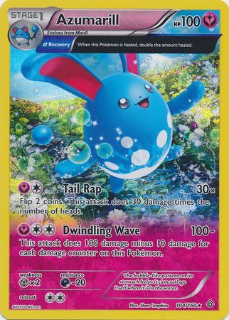 Azumarill - 104/160 - Holo Rare available at 401 Games Canada