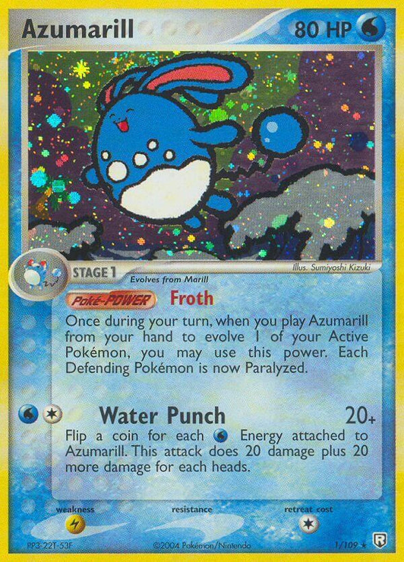 Azumarill - 1/109 - Holo Rare available at 401 Games Canada