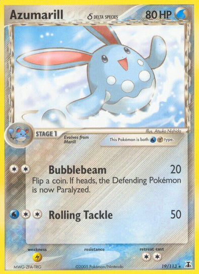 Azumarill - 19/113 - Rare available at 401 Games Canada