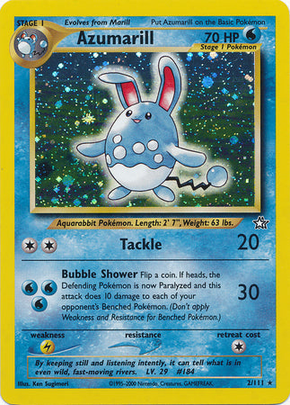 Azumarill - 2/111 - Holo - Unlimited available at 401 Games Canada