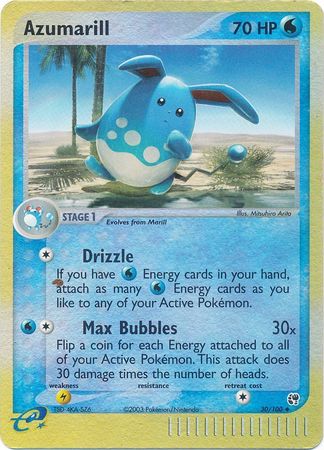 Azumarill - 30/100 - Uncommon - Reverse Holo available at 401 Games Canada