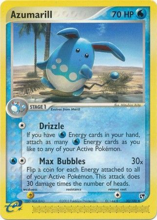 Azumarill - 30/100 - Uncommon available at 401 Games Canada