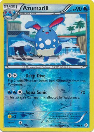 Azumarill - 37/149 - Uncommon - Reverse Holo available at 401 Games Canada