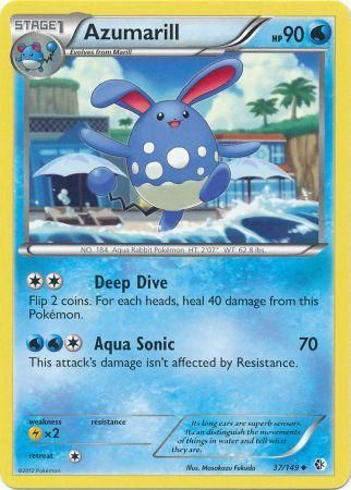 Azumarill - 37/149 - Uncommon available at 401 Games Canada