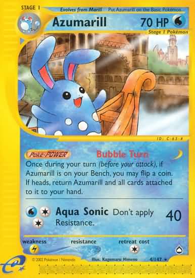 Azumarill - 4/147 - Rare available at 401 Games Canada