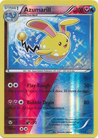 Azumarill - 77/114 - Uncommon - Reverse Holo available at 401 Games Canada