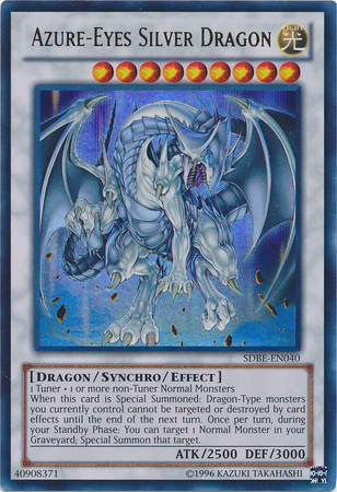 Azure-Eyes Silver Dragon - SDBE-EN040 - Ultra Rare - Unlimited available at 401 Games Canada