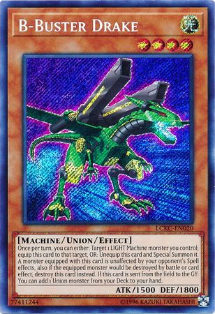 B-Buster Drake - LCKC-EN020 - Secret Rare - Unlimited available at 401 Games Canada