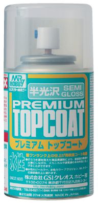 Mr. Hobby - Mr. Premium Topcoat Semi-Gloss