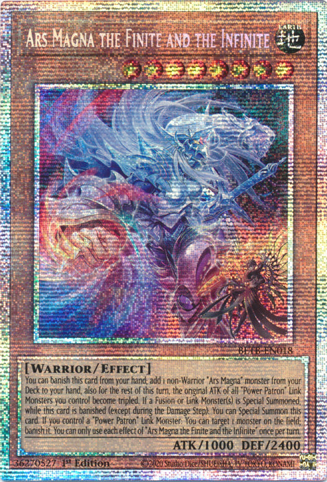Ars Magna the Finite and the Infinite - BETB-EN018 - Starlight Rare - 1st Edition