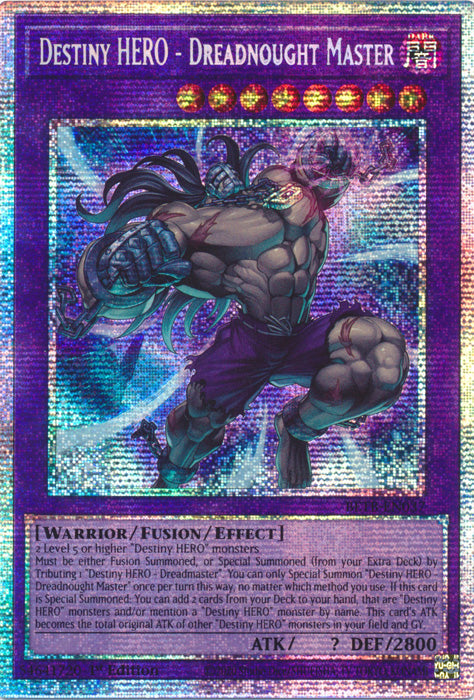 Destiny HERO - Dreadnought Master - BETB-EN037 - Starlight Rare - 1st Edition