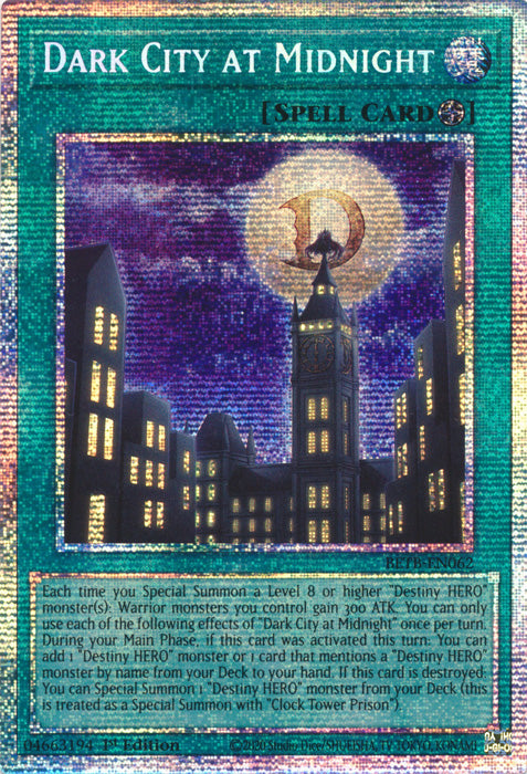 Dark City at Midnight - BETB-EN062 - Starlight Rare - 1st Edition