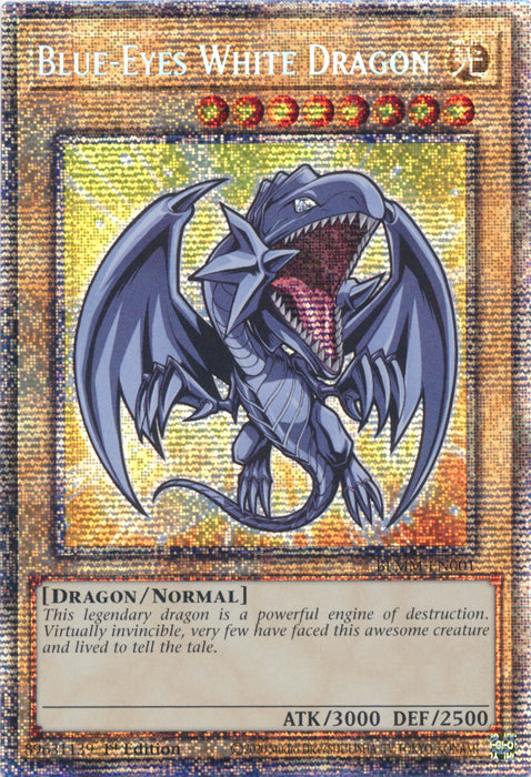 Blue-Eyes White Dragon - BLMM-EN001 - Starlight Rare - 1st Edition