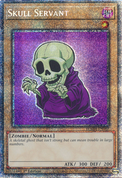 Skull Servant - BLMM-EN002 - Starlight Rare - 1st Edition
