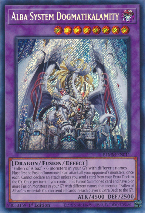 Alba System Dogmatikalamity - BLMM-EN011 - Secret Rare - 1st Edition