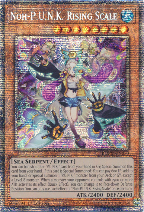 Noh-P.U.N.K. Rising Scale - BLMM-EN050 - Starlight Rare - 1st Edition