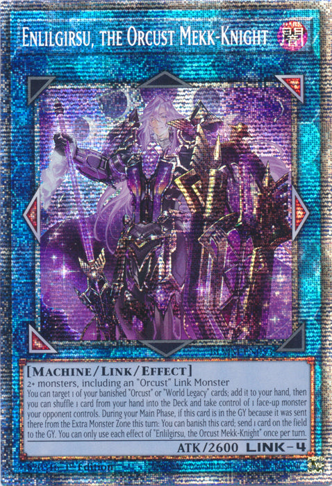 Enlilgirsu, the Orcust Mekk-Knight - BLMM-EN053 - Starlight Rare - 1st Edition
