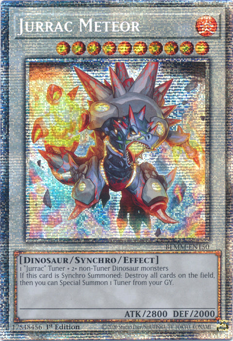 Jurrac Meteor - BLMM-EN150 - Starlight Rare - 1st Edition