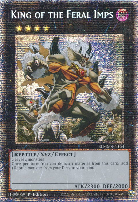King of the Feral Imps - BLMM-EN154 - Starlight Rare - 1st Edition