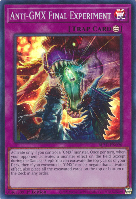 Anti-GMX Final Experiment - BLZD-EN096 - Super Rare - 1st Edition