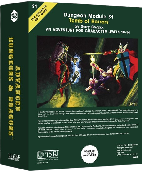 Beadle & Grimm's - Dice Set - DnD Classic Module: Tomb Of Horrors (Pre-Order)