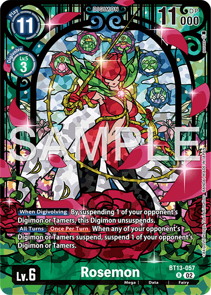 Rosemon (Premium Heroines Set Ver.2) - BT13-057 - Rare