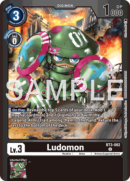Ludomon - BT3-062 - Uncommon