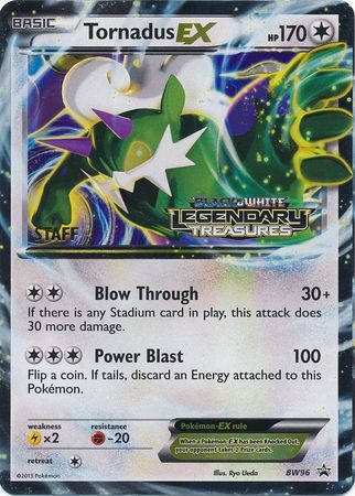 Tornadus EX - BW96 - (Staff) Pre-Release Promo