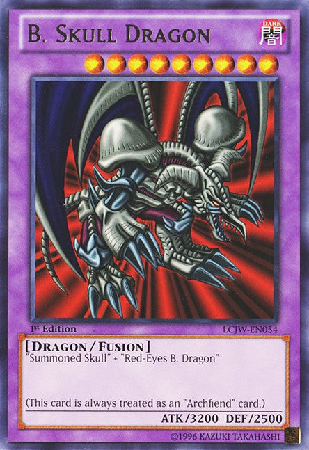 B. Skull Dragon - LCJW-EN054 - Rare - 1st Edition available at 401 Games Canada