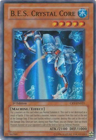 B.E.S. Crystal Core - CRV-EN021 - Super Rare - 1st Edition available at 401 Games Canada
