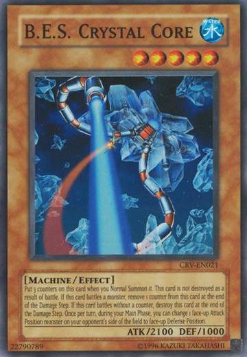 B.E.S. Crystal Core - CRV-EN021 - Super Rare - Unlimited available at 401 Games Canada