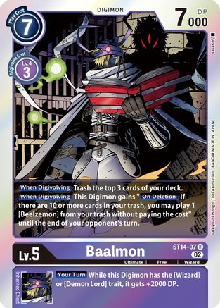 Baalmon - ST14-07 - Rare available at 401 Games Canada