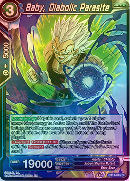 Baby, Diabolic Parasite - BT11-045 - Common (FOIL) available at 401 Games Canada