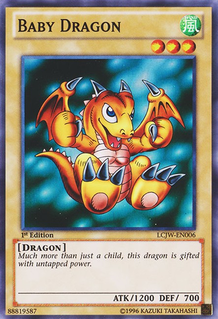 Baby Dragon - LCJW-EN006 - Super Rare - 1st Edition available at 401 Games Canada