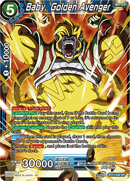 Baby, Golden Avenger - BT11-042 - Super Rare available at 401 Games Canada