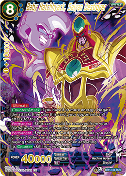 Baby Hatchhyack, Saiyan Destroyer - BT11-153 - Secret Rare (Reprint) available at 401 Games Canada