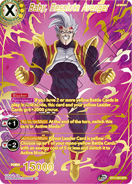 Baby, Resolute Avenger - BT11-094 - Special Rare (SPR) (Reprint) available at 401 Games Canada