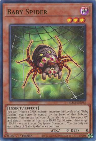 Baby Spider - BLMR-EN045 - Ultra Rare - 1st Edition available at 401 Games Canada