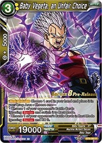 Baby Vegeta, an Unfair Choice - BT8-082 - Promo (Series 8 Pre-Release) available at 401 Games Canada