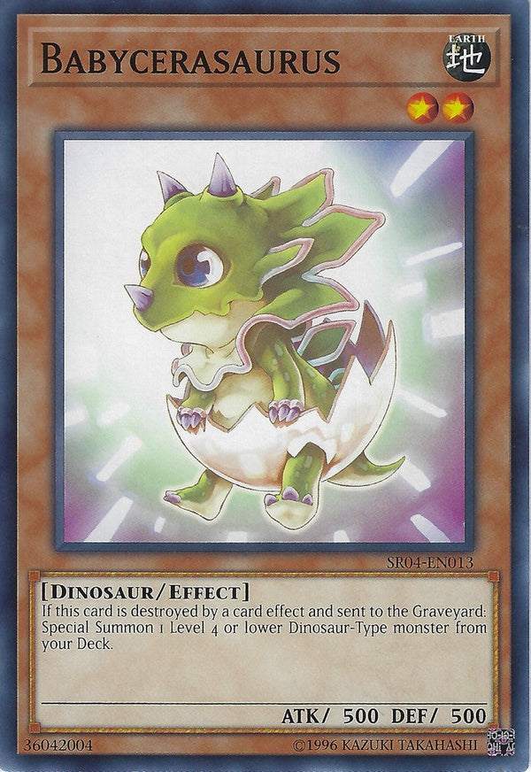 Babycerasaurus - SR04-EN013 - Common - Unlimited available at 401 Games Canada