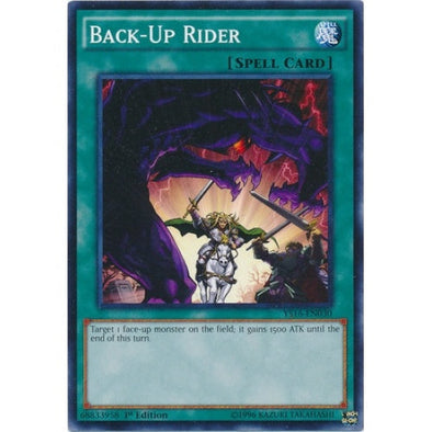 Back-Up Rider - YS16-EN030 - Common - 1st Edition available at 401 Games Canada