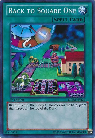 Back to Square One - BPW2-EN072 - Super Rare - 1st Edition available at 401 Games Canada