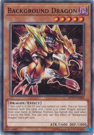 Background Dragon - MP19-EN008 - Common - Unlimited available at 401 Games Canada