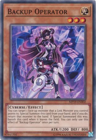 Backup Operator - MP19-EN002 - Common - Unlimited available at 401 Games Canada