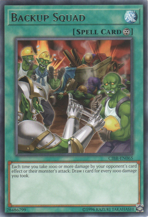 Backup Squad - CIBR-EN065 - Rare - Unlimited available at 401 Games Canada