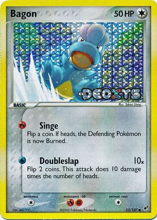 Bagon - 52/107 - Common - Reverse Holo available at 401 Games Canada