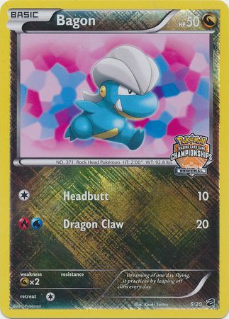 Bagon - 6/20 - Promo (Regional Championships 2013-14) available at 401 Games Canada