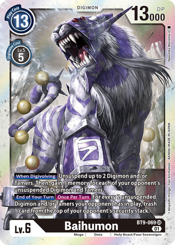 Baihumon - BT9-069 - Super Rare available at 401 Games Canada