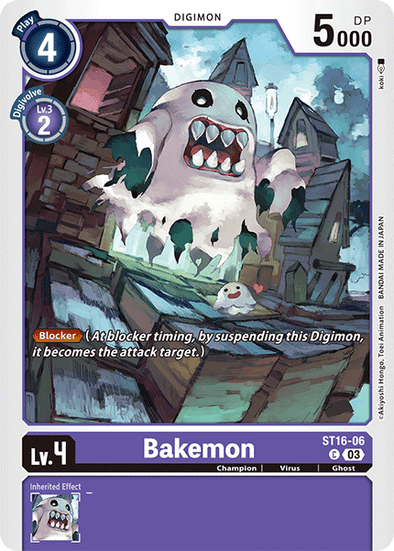 Bakemon - ST16-06 - Common available at 401 Games Canada