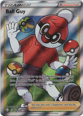 Ball Guy - 065/072 - Full Art Ultra Rare available at 401 Games Canada